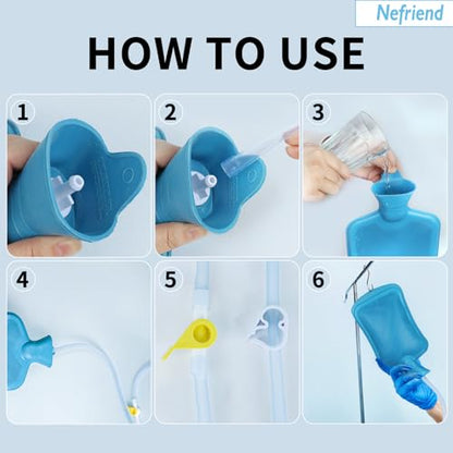 Nefriend-2L Enema Bag - Colon Cleanse - Constipation Relief - Vaginal Cleanse - Men's Health Msupps.comBuy Supplements Australia