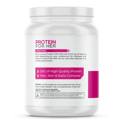 FoxyFit Protein for Her, Caramel Mocha Whey Protein Powder with CLA and Biotin FoxyFitBuy Supplements Australia
