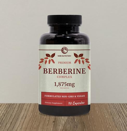 Berberine HCL 1500mg for Weight Management | Botanical Keto Inducing Berberine Supplement Nobi NutritionBuy Supplements Australia