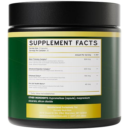 Colon Cleanse and Gut Detox for Weight Management & Digestive Support - Cascara Sagraoda DORADO NUTRITIONBuy Supplements Australia