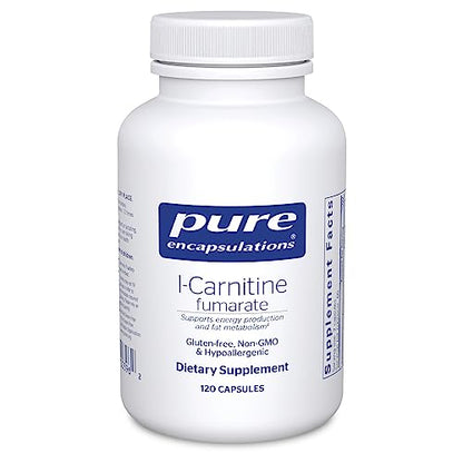 Pure Encapsulations L-Carnitine Fumarate | Hypoallergenic Supplement Support for Enhanced