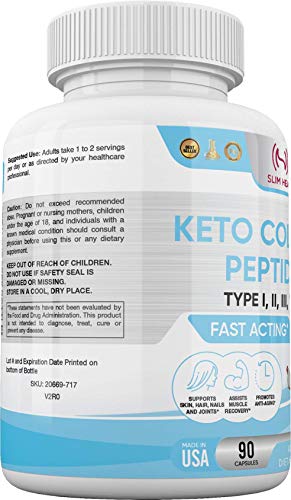 Slim Heat Multi Collagen Complex - Type I, II, III, V, X - Healthy Hair, Nails and Joints Slim HeatBuy Supplements Australia