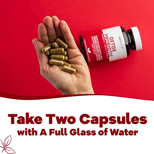 GOBIOTIX Detox Probiotic Supplement with Digestive Enzymes, Milk Thistle, Turmeric GOBIOTIXBuy Supplements Australia