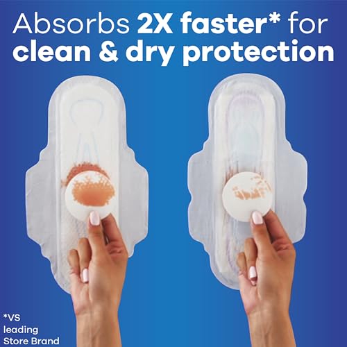 Always Ultra Thin, Feminine Pads For Women, Size 1 Regular Absorbency, With Wings, Unscented, 46 Count AlwaysBuy Supplements Australia