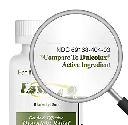 HealthA2Z Laxative Bisacodyl 5mg | 250 Counts | Gentle and Fast Overnight Relief HealthA2ZBuy Supplements Australia