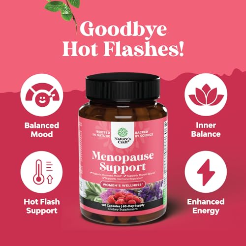 Complete Herbal Menopause Supplement for Women - Multibenefit Menopause Relief Hormone Natures CraftBuy Supplements Australia