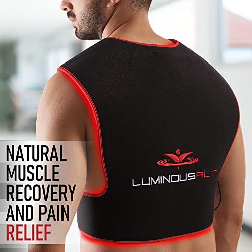 LuminousRLT Red Light Therapy Pad, Adjustable Infrared Light Therapy Back Wrap LUMINOUSRLTBuy Supplements Australia