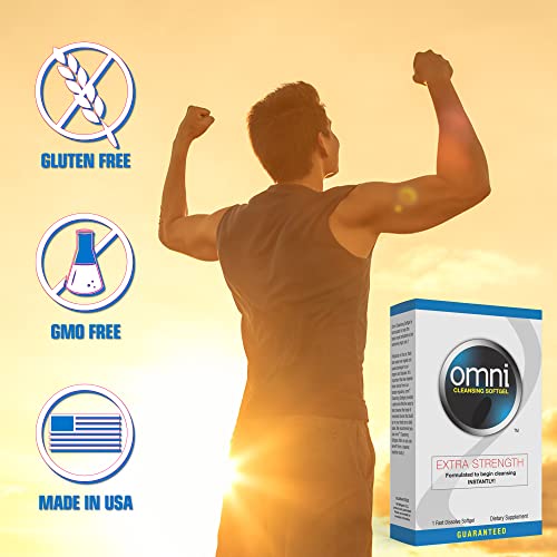 Wellgenix Omni Herbal Detox Cleanse Softgel: Fast Acting Body Detox, Quick Flush Toxin Removal WellgenixBuy Supplements Australia