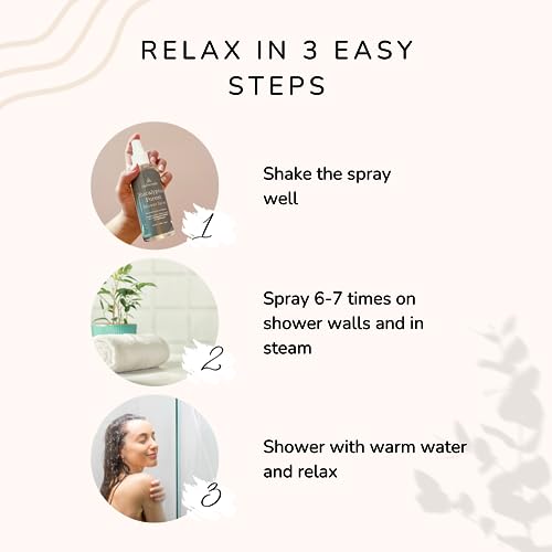 Eucalyptus Shower Spray Spa Feel - Escape to Serene Eucalyptus Forest (1200+ Sprays) CalmvedaBuy Supplements Australia