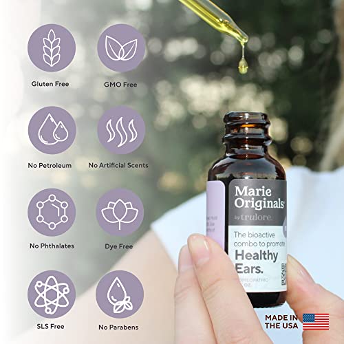 Organic Ear Oil for Earache Irritation, All Natural Eardrops for Infection Marie OriginalsBuy Supplements Australia