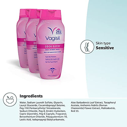 Vagisil Feminine Wash for Intimate Area Hygiene, Odor Block, Gynecologist Tested VagisilBuy Supplements Australia
