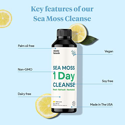 Sea Moss 1 Day Cleanse - Full Body Detox to support bowel movements, Kidney Health Atlantic NaturalsBuy Supplements Australia