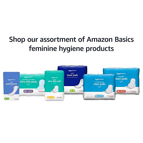 Amazon Basics Thick Maxi Pads with Flexi-Wings for Periods, Long Length, Super Absorbency Amazon BasicsBuy Supplements Australia