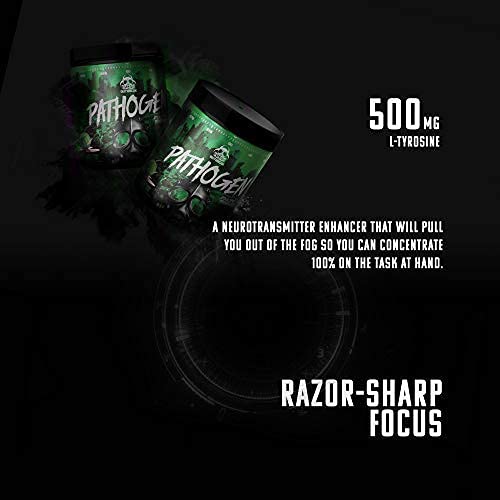 Pathogen Pre Workout - Energy Boosting Preworkout Powder, Energy Inducing Stimulants and Muscle Pump Evoking Compounds, (25 Servings, Nuka Colada)