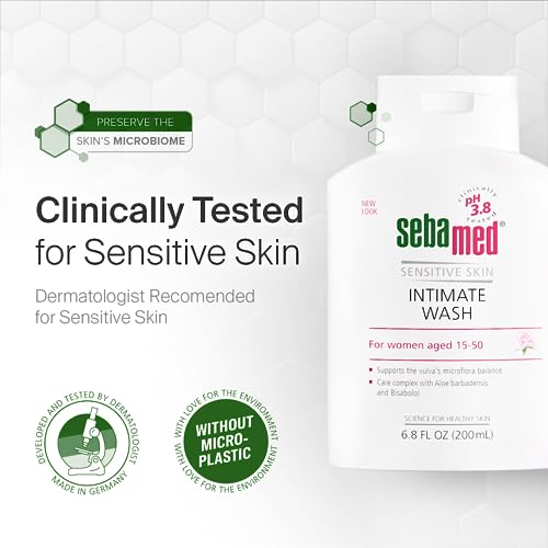 SEBAMED Feminine Intimate Wash pH 3.8 for Microflora Balance with Aloe Vera Mild Organic Based Daily SEBAMEDBuy Supplements Australia