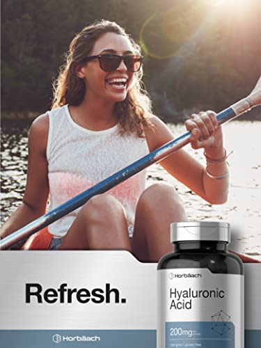 Hyaluronic Acid Supplement | 200 mg | 150 Capsules | Non-GMO and Gluten Free Supple HorbäachBuy Supplements Australia