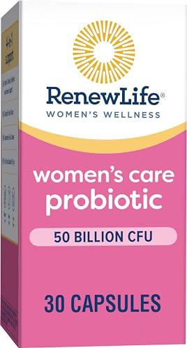 Renew Life Women's Probiotic Capsules, 50 Billion CFU Guaranteed, Supports Vaginal, Urinary Renew LifeBuy Supplements Australia