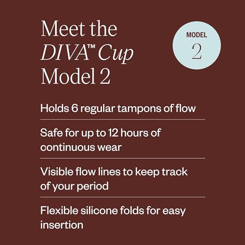 DivaCup - BPA-Free Reusable Menstrual Cup - Leak-Free Feminine Hygiene - Tampon and Pad DivaCupBuy Supplements Australia