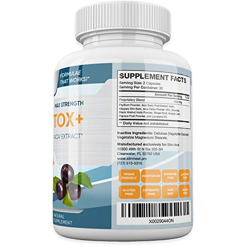 Advanced Keto Colon Cleanser & Detox for Weight Loss - Aids Healthy Colon Function Slim HeatBuy Supplements Australia