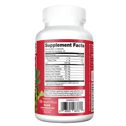 Health Plus Super Colon Cleanse Digestive Support | Constipation Relief to Reduce Bloating Health PlusBuy Supplements Australia