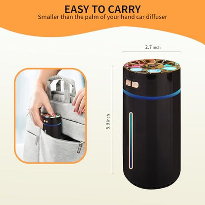 Car Diffuser,Rechargeable car Diffuser air freshener,Humidifier Aromatherapy for car SydetelisBuy Supplements Australia