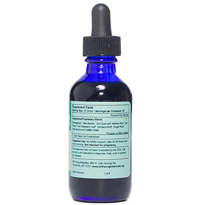 Birth Song Botanicals Fertile Ground Fertility Liquid Tincture, Herbal Supplement to Help Regulate Birth Song BotanicalsBuy Supplements Australia
