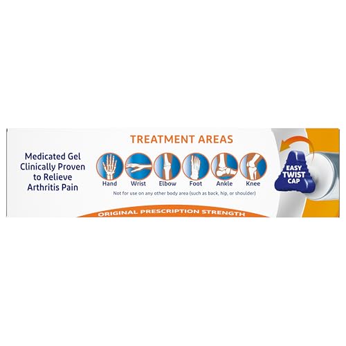 Voltaren Arthritis Pain Gel for Powerful Topical Arthritis Pain Relief with Diclofenac - NEW Easy Open Cap - 100 g x 2 VoltarenBuy Supplements Australia