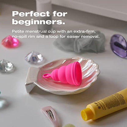 Intimina Lily Cup One - Collapsible Disposable Menstrual Cups for Beginners, Small Menstrual Cup INTIMINABuy Supplements Australia