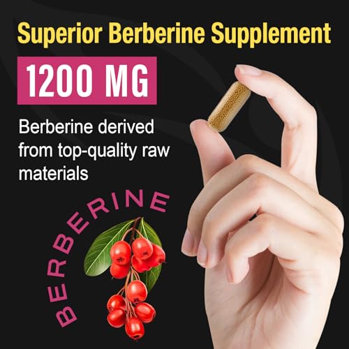 Berberine Supplement 1200mg Berberine HCL - High Bioavailability Microbeadlet Complex CanarataBuy Supplements Australia