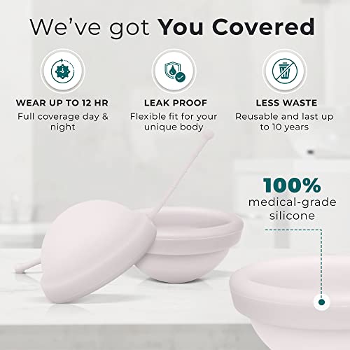 EcoBlossom Reusable Menstrual Disc with Removal String - The Most Reliable Medical Grade Silicone EcoBlossomBuy Supplements Australia