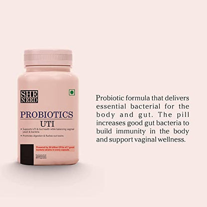 Vishopy, Track UTI PROBIOTICS Supplement for Men Women – 20 Billion CFUs with 7 Strains VishopyBuy Supplements Australia