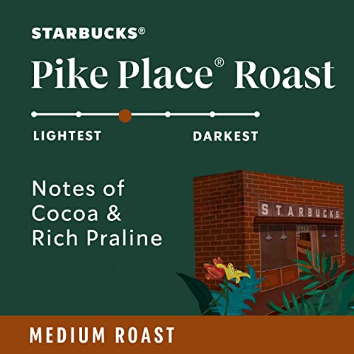 Starbucks K-Cup Coffee Pods—Medium Roast Coffee—Pike Place Roast for Keurig StarbucksBuy Supplements Australia