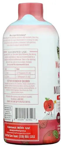 MaryRuth's Kids Liquid Morning Multivitamin | Kids Multivitamin | Immune Support | Vitamin C & D | Kids Vitamins | MaryRuth OrganicsBuy Supplements Australia