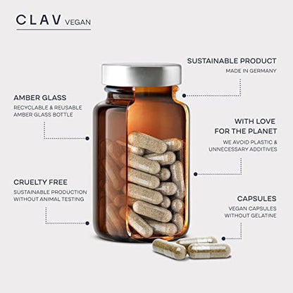 CLAV® Siberian Ginseng - 900mg Eleuthero Root Powder - Energy Supplement CLAVBuy Supplements Australia