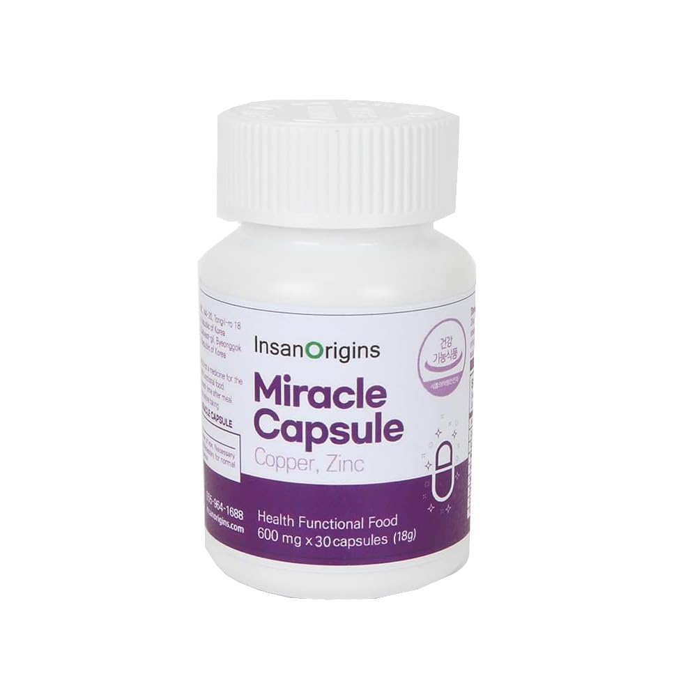 INSANORIGINS Miracle Capsule Immune Defense Support Supplement 18g (600mg - 30 Capsules) [Starter Pack] INSANORIGINSBuy Supplements Australia