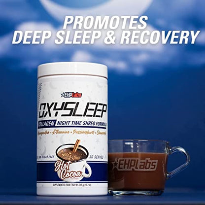 EHP Labs OxySleep Collagen Peptides Powder Night Time Shred - Promotes Deep Sleep EHP LabsBuy Supplements Australia