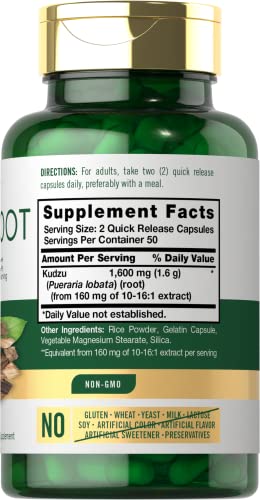 Carlyle Kudzu Root | 100 Extract Capsules | Non-GMO and Gluten Free Formula CarlyleBuy Supplements Australia
