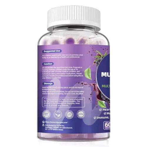Multivitamin for Men, Mens Multivitamins Gummies w/Omega-3, Probiotics, Inositol, Folate, Biotin, Zinc, Vitamins A, C, D, E, B MigcopatBuy Supplements Australia