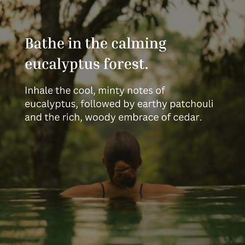 Eucalyptus Shower Spray Spa Feel - Escape to Serene Eucalyptus Forest (1200+ Sprays) CalmvedaBuy Supplements Australia