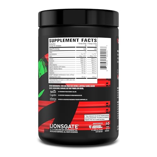 Jacked Factory X John Wick - Wick Mode Pre Workout Powder - Intense Energy, Battle-Rea Jacked FactoryBuy Supplements Australia