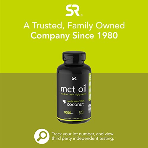 Sports Research Keto MCT Oil Capsules derived from Coconut Oil | Keto Fuel for The Brain Sports ResearchBuy Supplements Australia