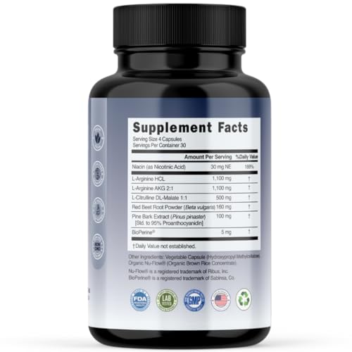 Evolve Nutraceuticals Nitric Oxide Booster 5X Strength, 120ct, Stamina & Endurance Evolve NutraceuticalsBuy Supplements Australia