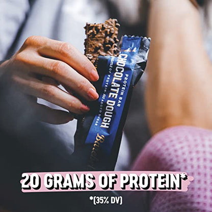 Barebells Protein Bars Chocolate Dough with 1g of Total Sugars - 12 Count, 1.9oz Bars BAREBELLSBuy Supplements Australia