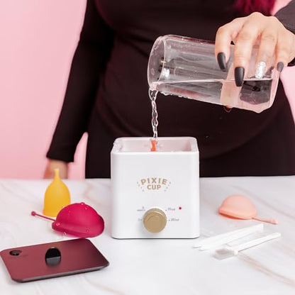 Pixie Menstrual Cup & Disc Boiler Sterilizer - Easily Submerge & Clean Your Period Cup in Boiling Water Pixie CupBuy Supplements Australia