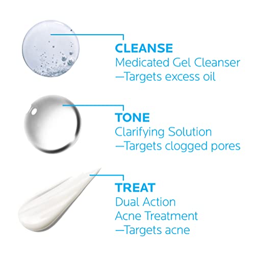 La Roche-Posay Effaclar Dermatological 3 Step Acne Treatment System La Roche-PosayBuy Supplements Australia