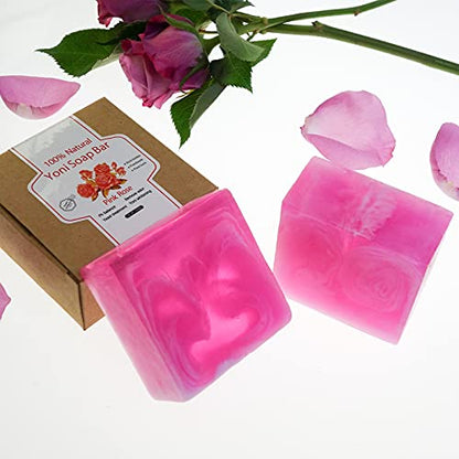 Yoni Soap Bars PCS Of 2, Ph Balance for Women Yoni Wash Vaginial Deodorants, Organic