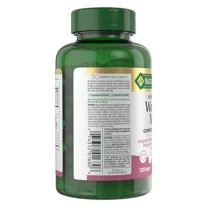 Nature's Bounty High Potency Women’s Complete Multivitamin, Daily Vitamin with Vitamin C, Supports Heart Health & Immune Function Nature's Bounty
