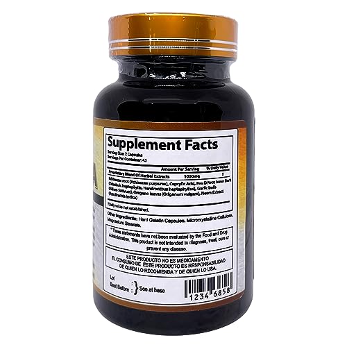 Productos El Colibri Candida Hongos 90 Capsules Productos El ColibriBuy Supplements Australia