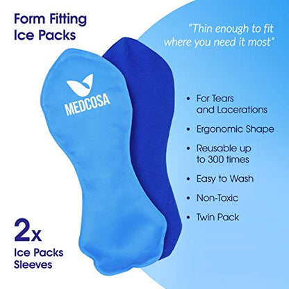 Medcosa Female Ice Pack and Perineal Bottle Set | Reusable Perineal Cold Packs & Portable Bidet Spray BottleMedcosa Female Ice Pack and Perineal Bottle Set | Reusable Perineal Cold Packs & Portable Bidet Spray Bottle MedcosaBuy Supplements Australia
