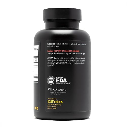 Sculpt Nation Powerful Turmeric Supplement - Turmeric Curcumin with Black Sculpt NationBuy Supplements Australia